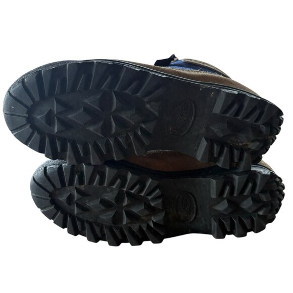 Vasque Gore Tex Hiking Boots Mens 7 Made In Italy Vintage Trail Suede - Picture 12 of 13